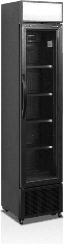 Tefcold Display Kjølelskap Sort Fsc175h Black