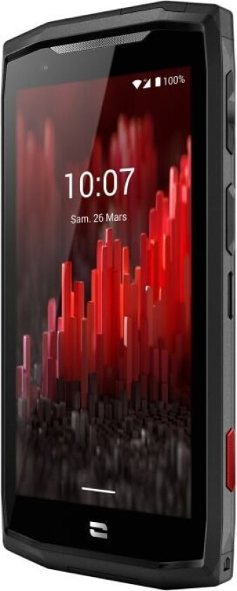 Crosscall Core M5 - 4G smarttelefon - dobbelt-SIM - RAM 4 GB / Internminne 64 GB - microSD slot - LCD-display - 4.95" - 960 x 480 piksler - rear came