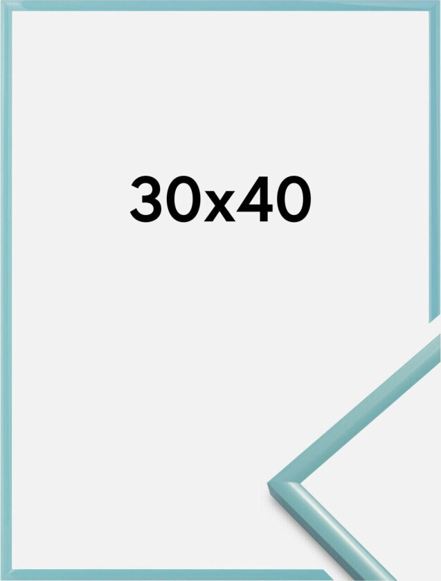 Ramme New Lifestyle Akrylglass Turkis 30x40 Cm