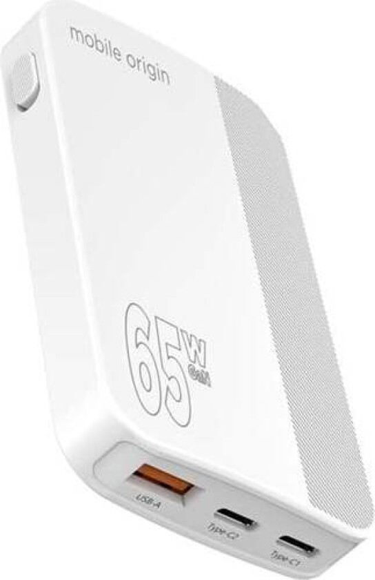 GaN III Slim Charger - White - 65Watt
