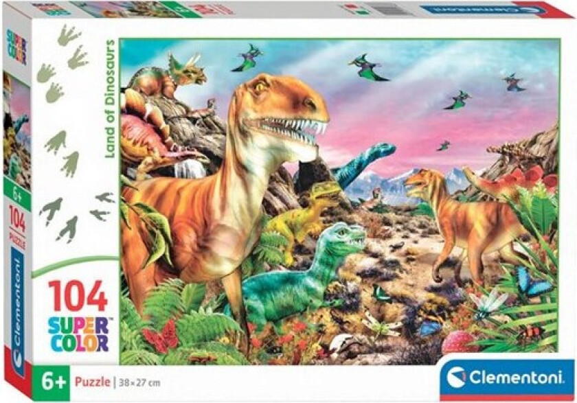 Jigsaw Puzzle Super Color Trolls 3 104pcs. Gulv