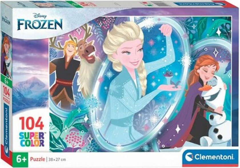 Jigsaw Puzzle Super Color Frozen 104pcs. Gulv