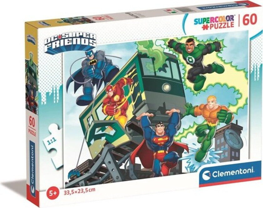 Jigsaw Puzzle Super Color DC Comics 60 pcs. Gulv