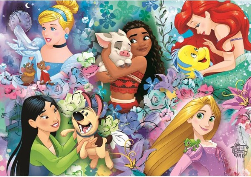 Jigsaw Puzzle Super Color Disney Princess II 60 pcs. Gulv