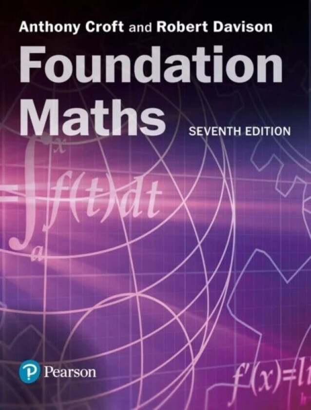 Foundation Maths + MyLab Math with Pearson eText (Package) av Anthony Croft, Robert Davison
