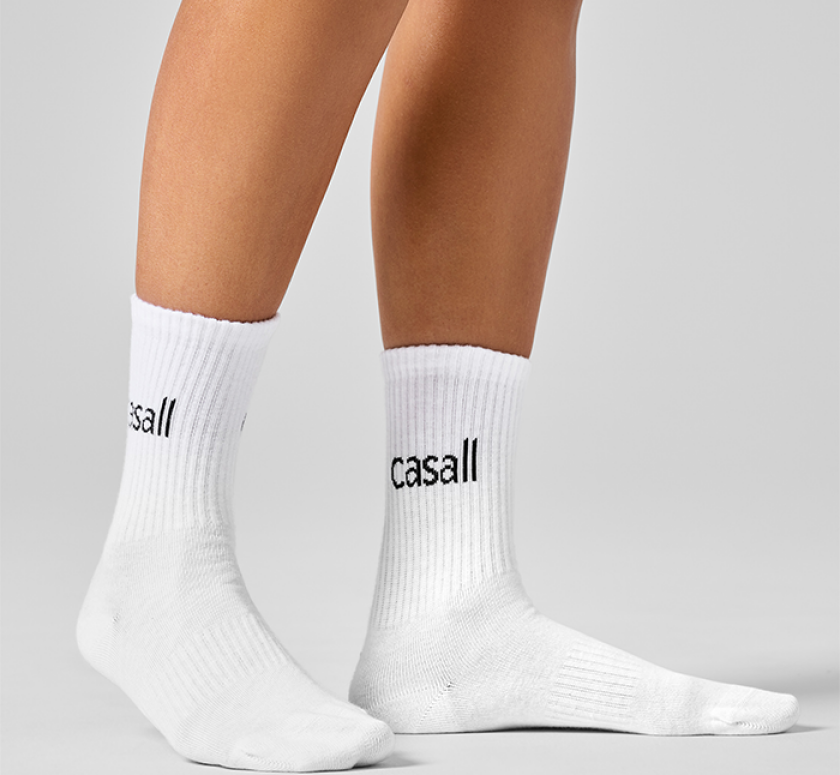 Casall Urban Tube Sock 2-pack, White