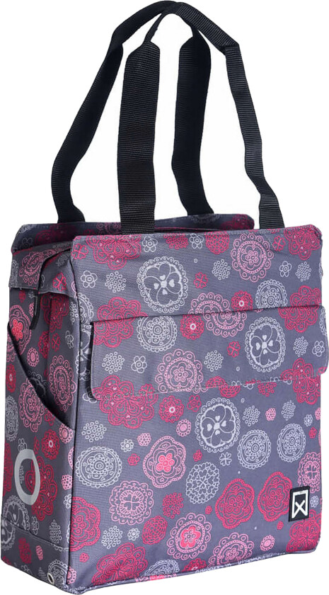 Willex Sykkelveske Cosmos 15L grå & rød -