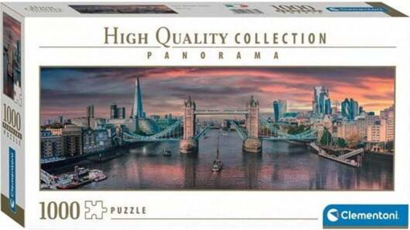 Jigsaw Puzzle Panorama Across The River Thames 1000pcs. Gulv