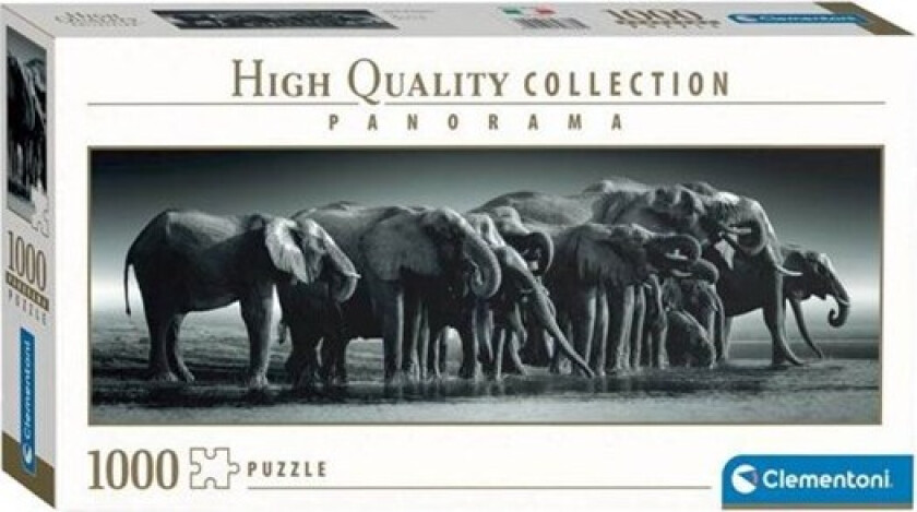 Jigsaw Puzzle Panorama Herd of Giants 1000pcs. Gulv