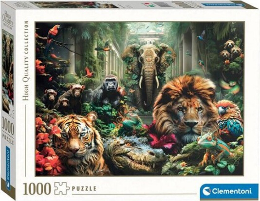 Jigsaw Puzzle Mystic Jungle 1000pcs. Gulv