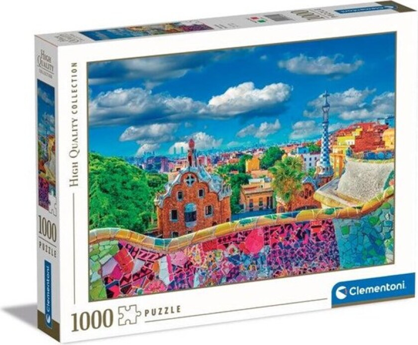Jigsaw Puzzle Park Guell Barcelona ââ1000 pcs. Gulv