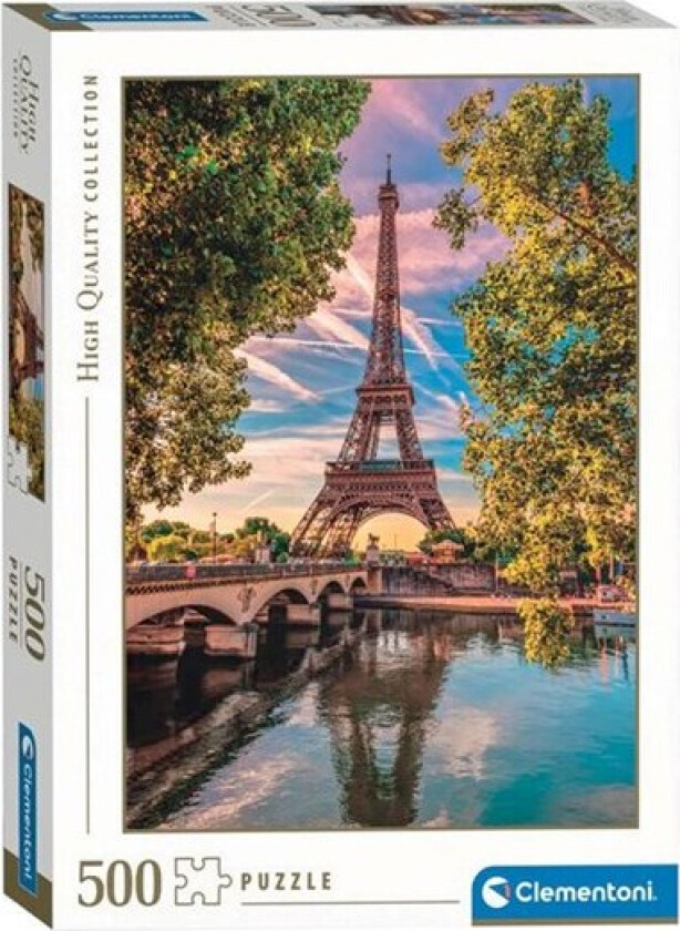 Jigsaw Puzzle Along The Seine 500pcs. Gulv