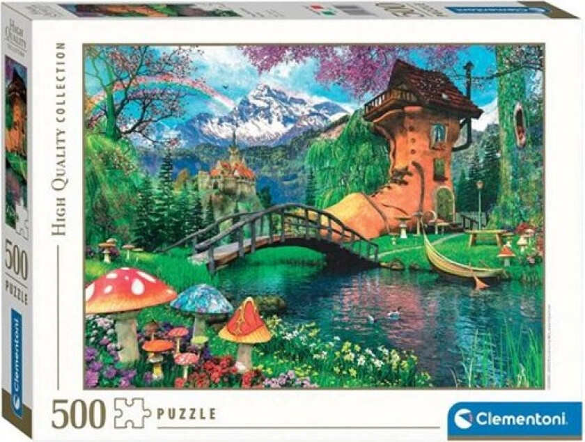 Jigsaw Puzzle The Old Shoe House 500pcs Gulv