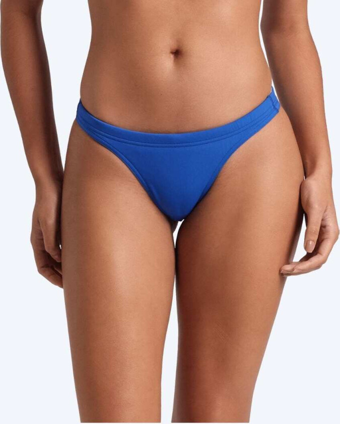 bikiniunderdel til damer - Solid Bottom - Blå - Bikini for damer - Underdel