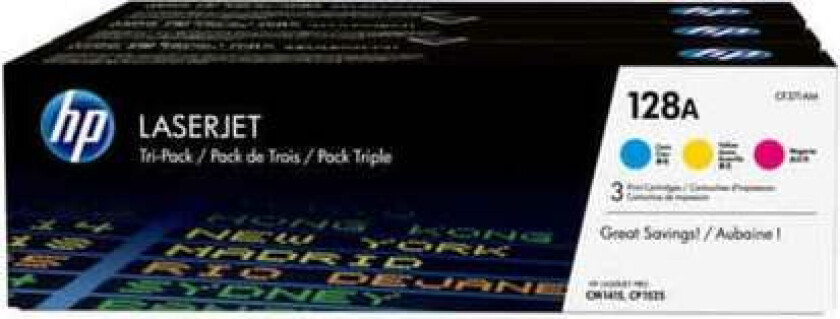 Original toner HP 128A Tricolor