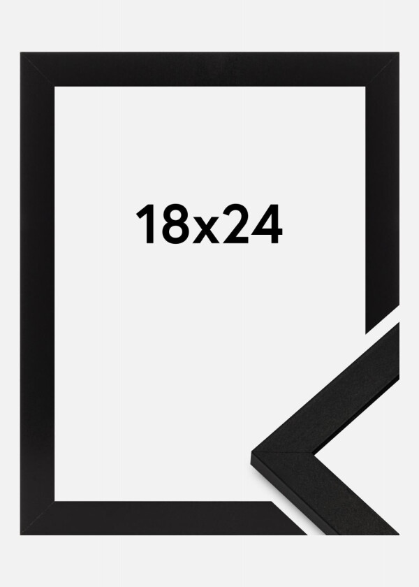 Ramme Bga Classic Akrylglass Svart 18x24 Cm