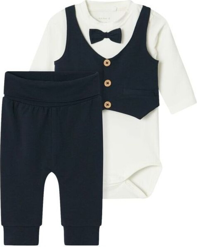 Name It Nbmadam body og bukse-sett, Dark Sapphire