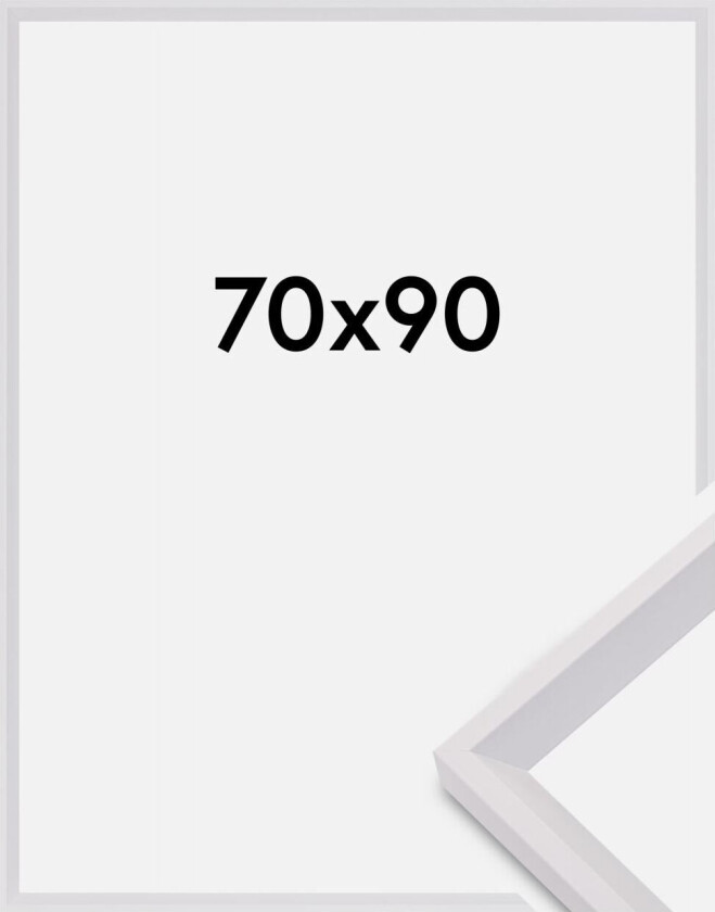 Ramme Globe Akrylglass Hvit 70x90 Cm