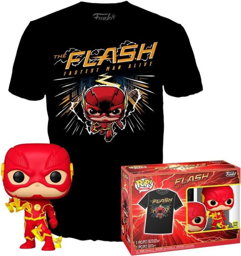 Set figure POP &, Tee DC Comics The Flash
