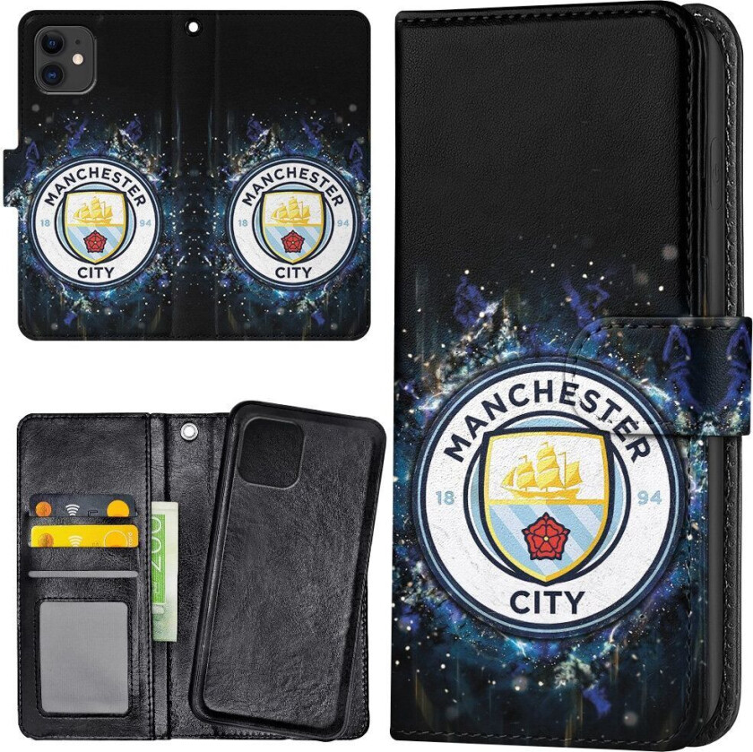 iPhone 12 Mini - Lommebok Deksel Manchester City