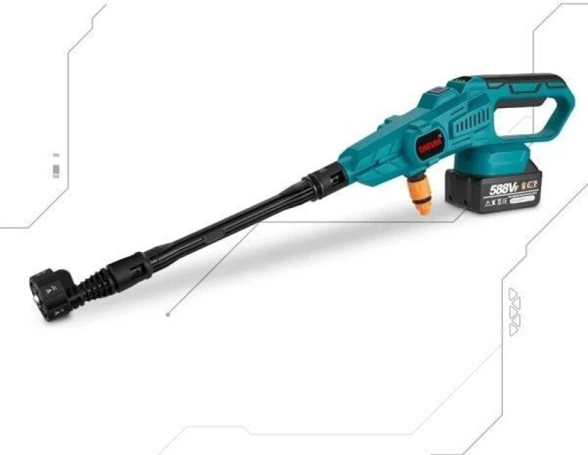 200 Bar 3500W 3Gears Brushless Elektrisk Høytrykk Spyler Trådløs Bil vaske pistol vann pistol for Makita 18V batteri