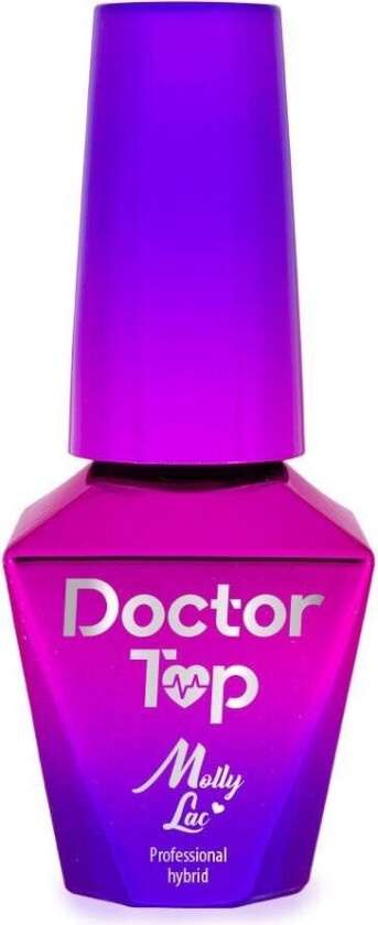 Topplack - Top coat - Doctor top - 10ml - UV-gel/LED - Mollylac