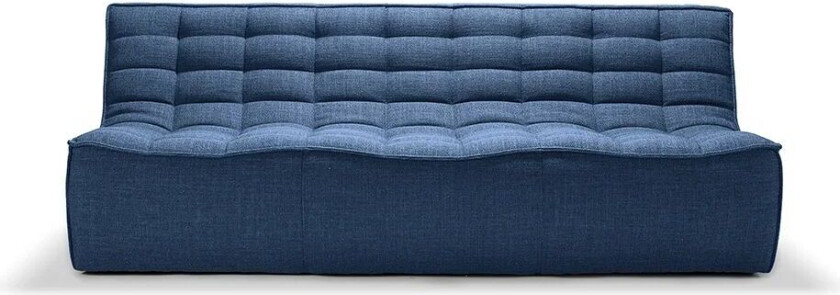 N701 sofa 3-seter Stoff blue