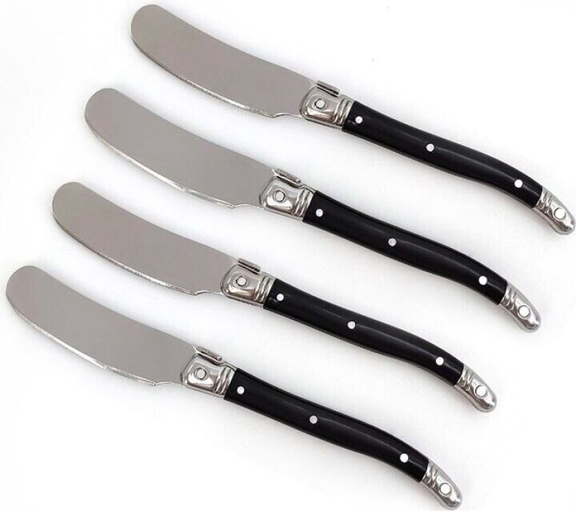 Smørkniv laguiole antracitt