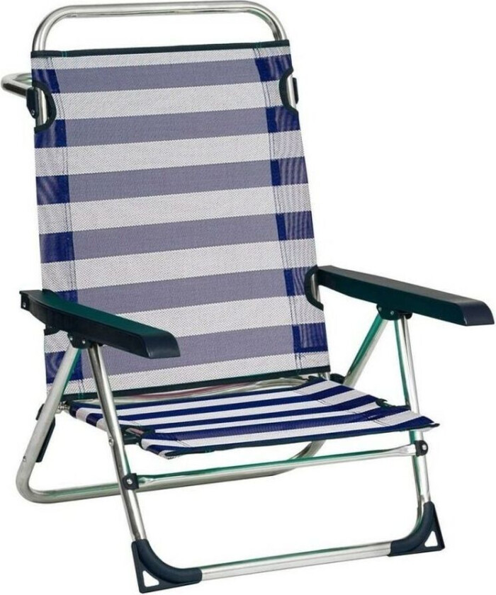 Strandstol Alco 1 Aluminium Flerstilling Sammenleggbar 79,5 x 59,5 x 56 cm (79,5 x 59,5 x 56 cm)