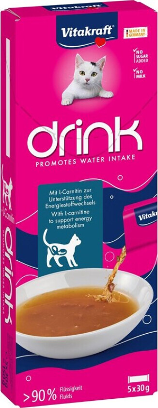 Drink with Salmon Flavour and L-Carnitine - 5x30g