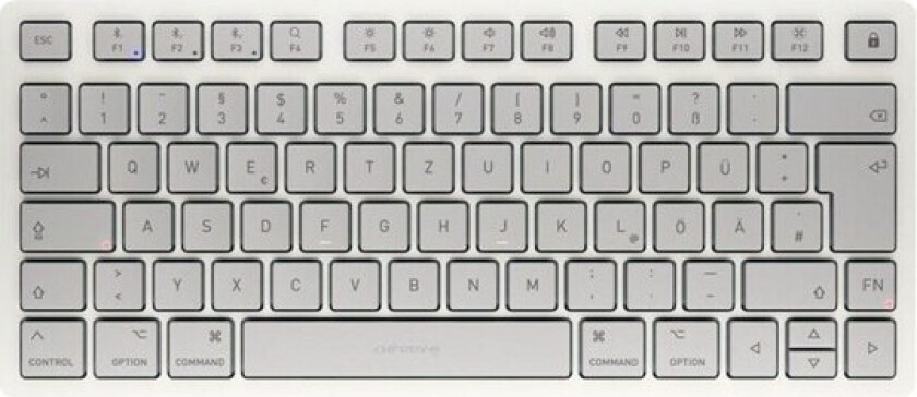 KW 7100 Mini - Tastatur - Tysk - Grå