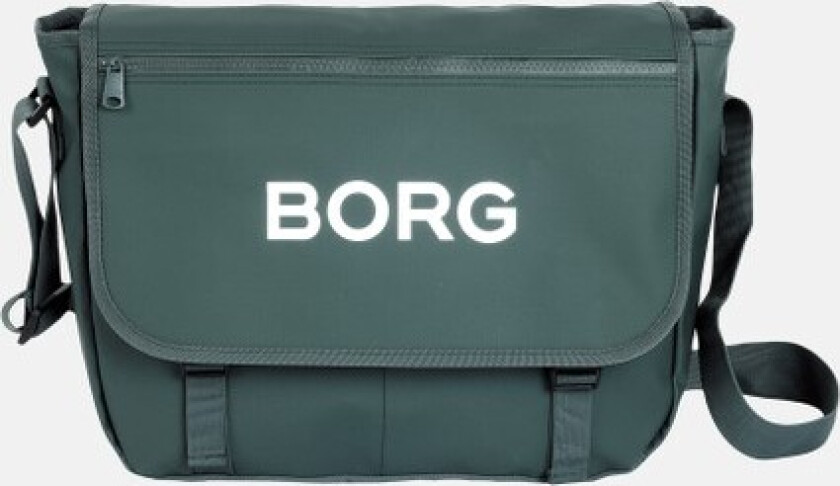 BORG DUFFLE MESSENGER BAG, SYCAMORE, ONESIZE, Skuldervesker