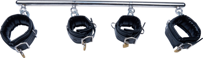 Portable Spreader Bar with Cuffs - Sølv