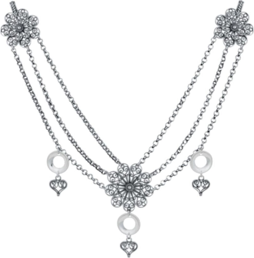 Kjede Hallingdal med 429 heng i 830 oksidert sølv