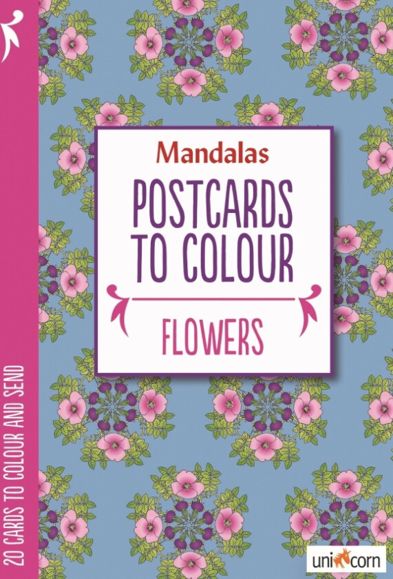 Postcards To Colour - Flowers
