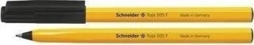 Schneider Tops 505 F Kulepenn Svart (50 Stk)