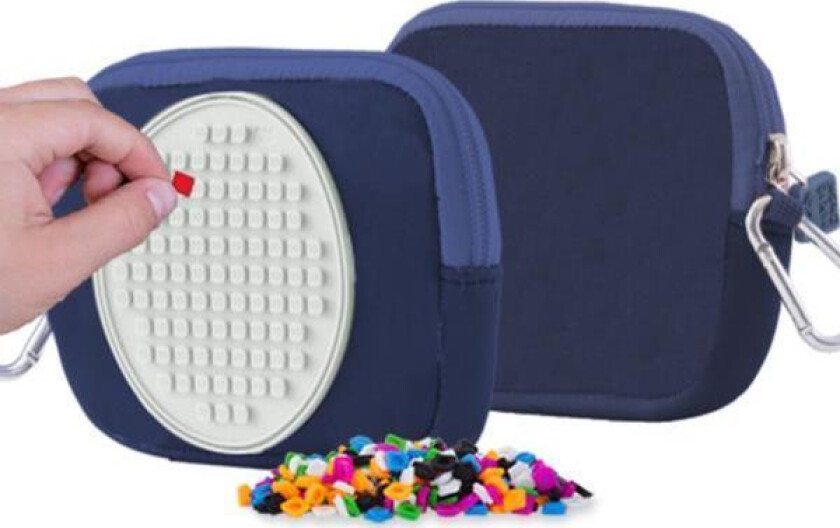 Cass Pennal Film Glidelås Bag Blå. Glød I Det Mørke Panelet