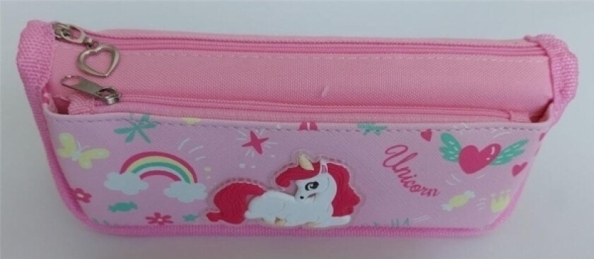 Pencil Case Fresh Pencil Case Large Tube Unicorn Unicorn Ha-Ha Fresh