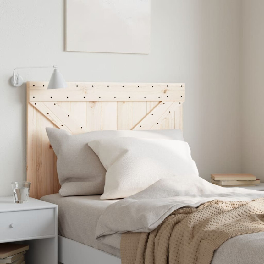 Sengegavl 90x104 cm heltre furu