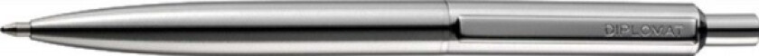 Diplomat Diplomat Magnum Equipment Uttrekkbar Kulepenn, Sølv
