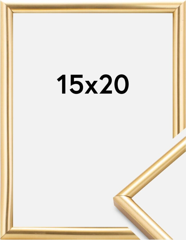 Ramme Decoline Gull 15x20 Cm