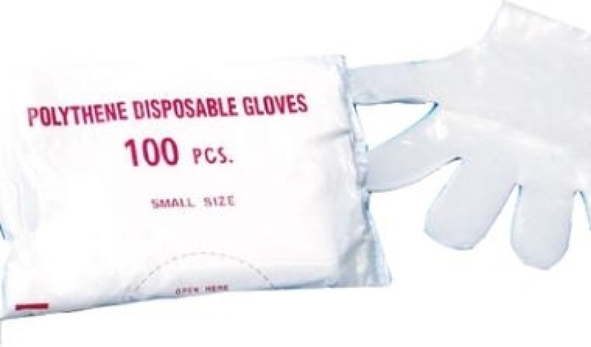 Engangshanske str S LDPE, 100 pk x 100 stk/krt