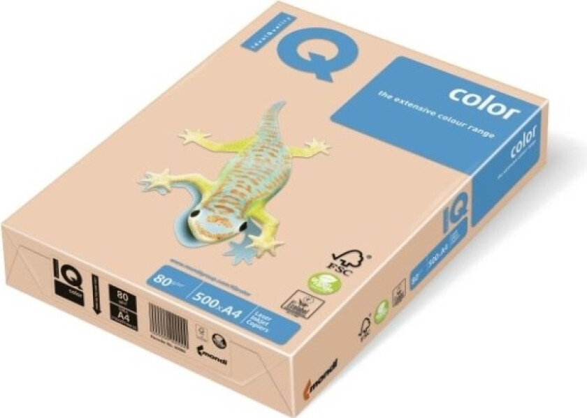 Iq Color Iq Color A4 Kopipapir 160G Laks 250 Ark