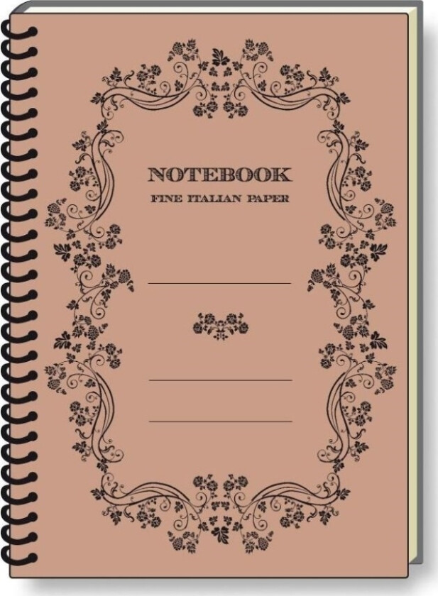 Dekorativ Notatbok A6 Br Nb S17 P