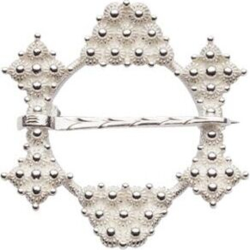 Halssølje Agder i 830 hvitt sølv