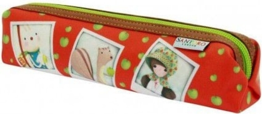 -Belagt Rektangulært Pennal, Et Eple Om Dagen