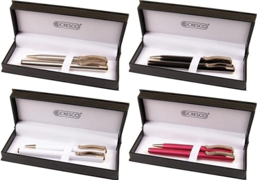 Cresco Classic Penn + Kulepenn I Etui 38