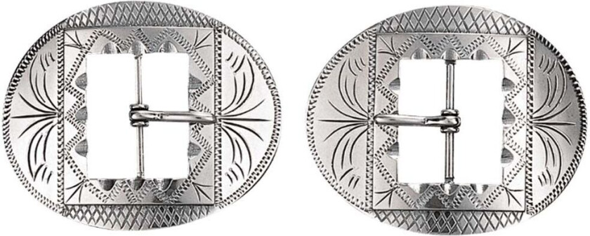 Skospenner i 830 oksidert sølv