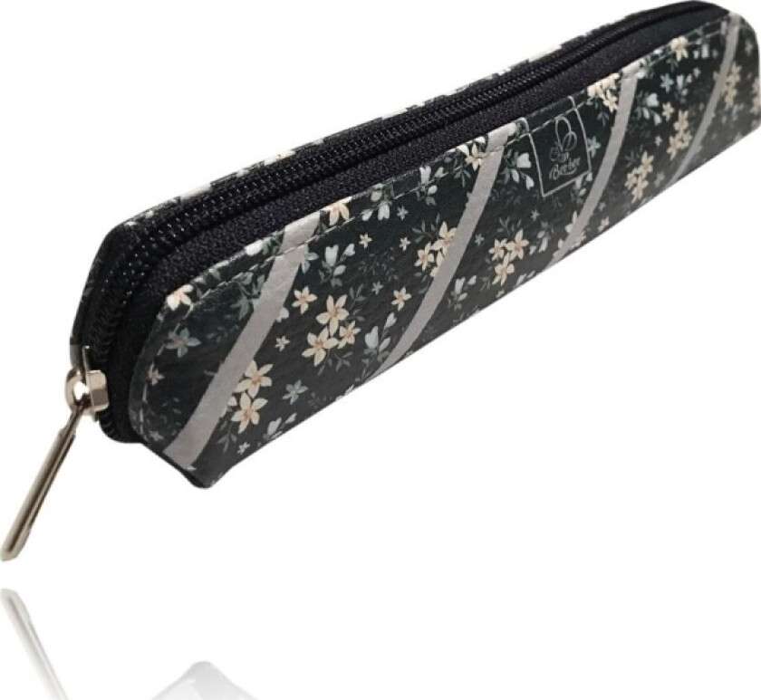 Bee-Bee Pennal Mini Pennal Marineblå Blomster