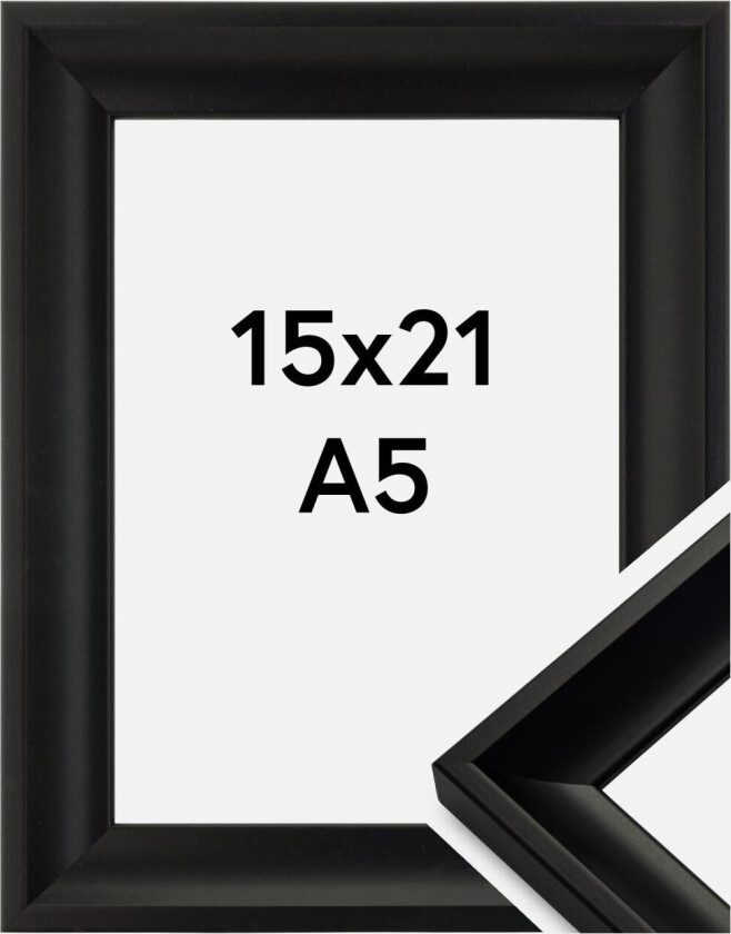 Ramme Öjaren Svart 15x21 Cm (A5)